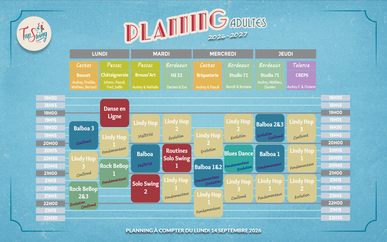 planning Sept2026 adultes